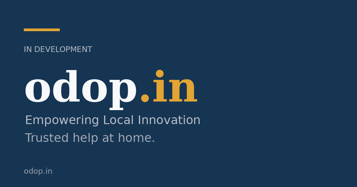 Link preview image for odop.in